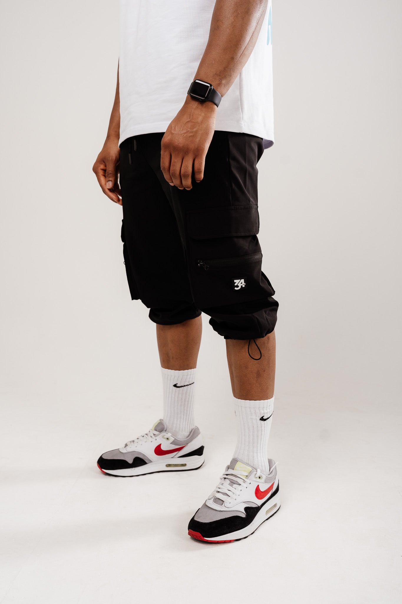 34ERS® Luxe Cargos – Black Edition