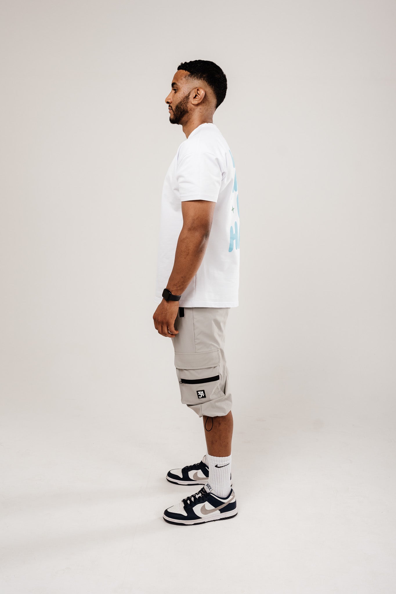 34ERS® Luxe Cargos – Light Grey Edition