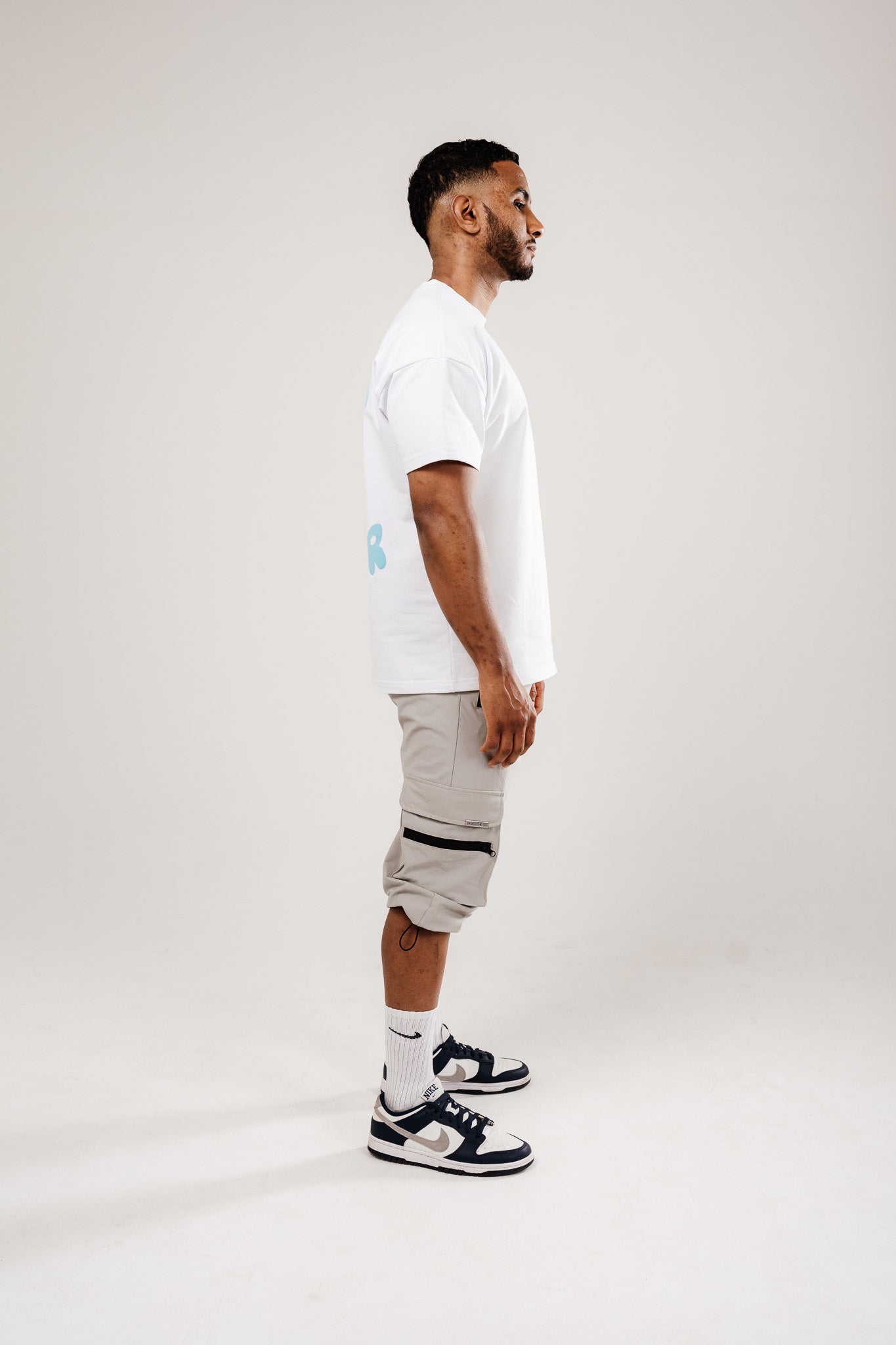 34ERS® Luxe Cargos – Light Grey Edition