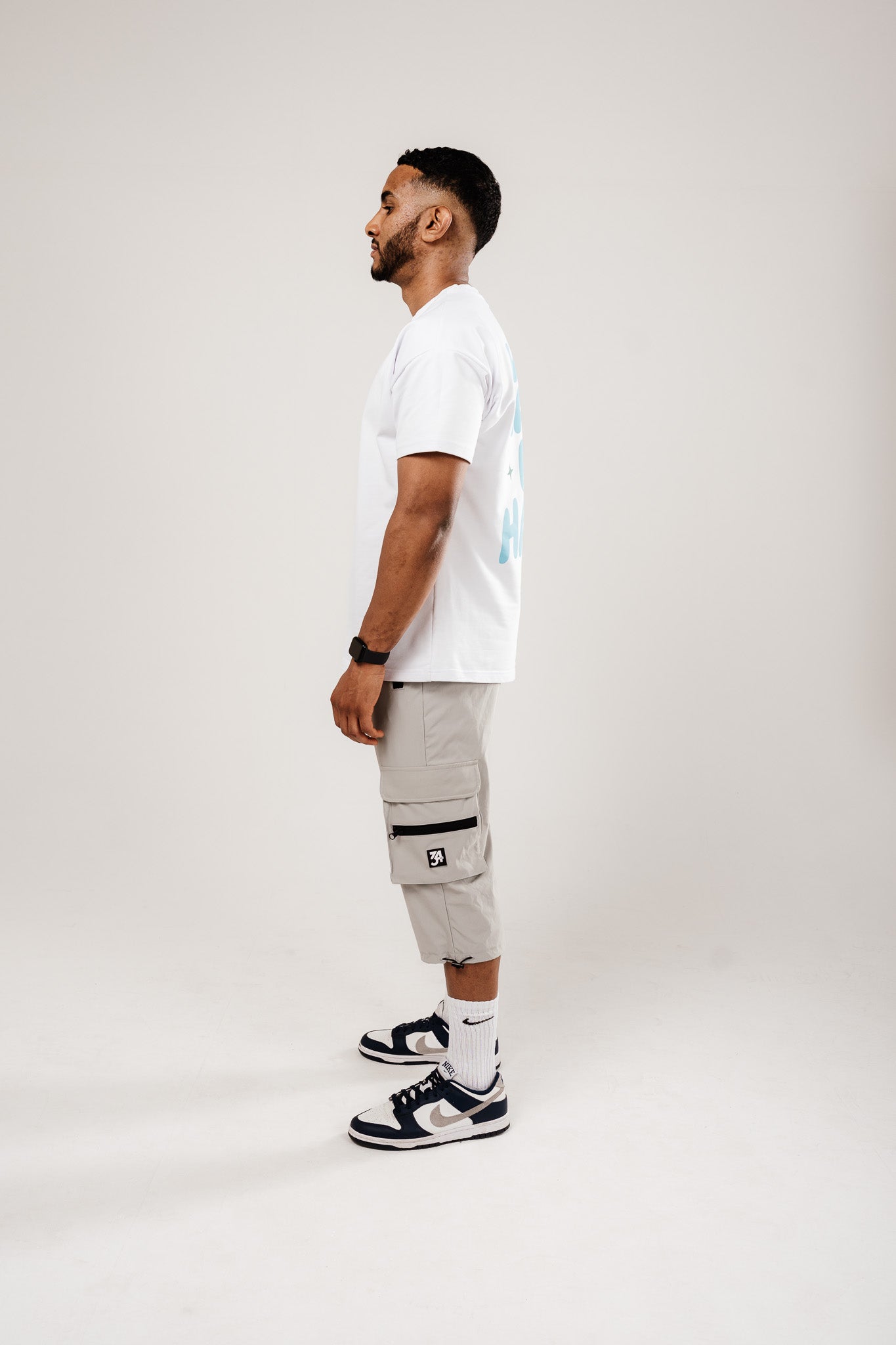 34ERS® Luxe Cargos – Light Grey Edition