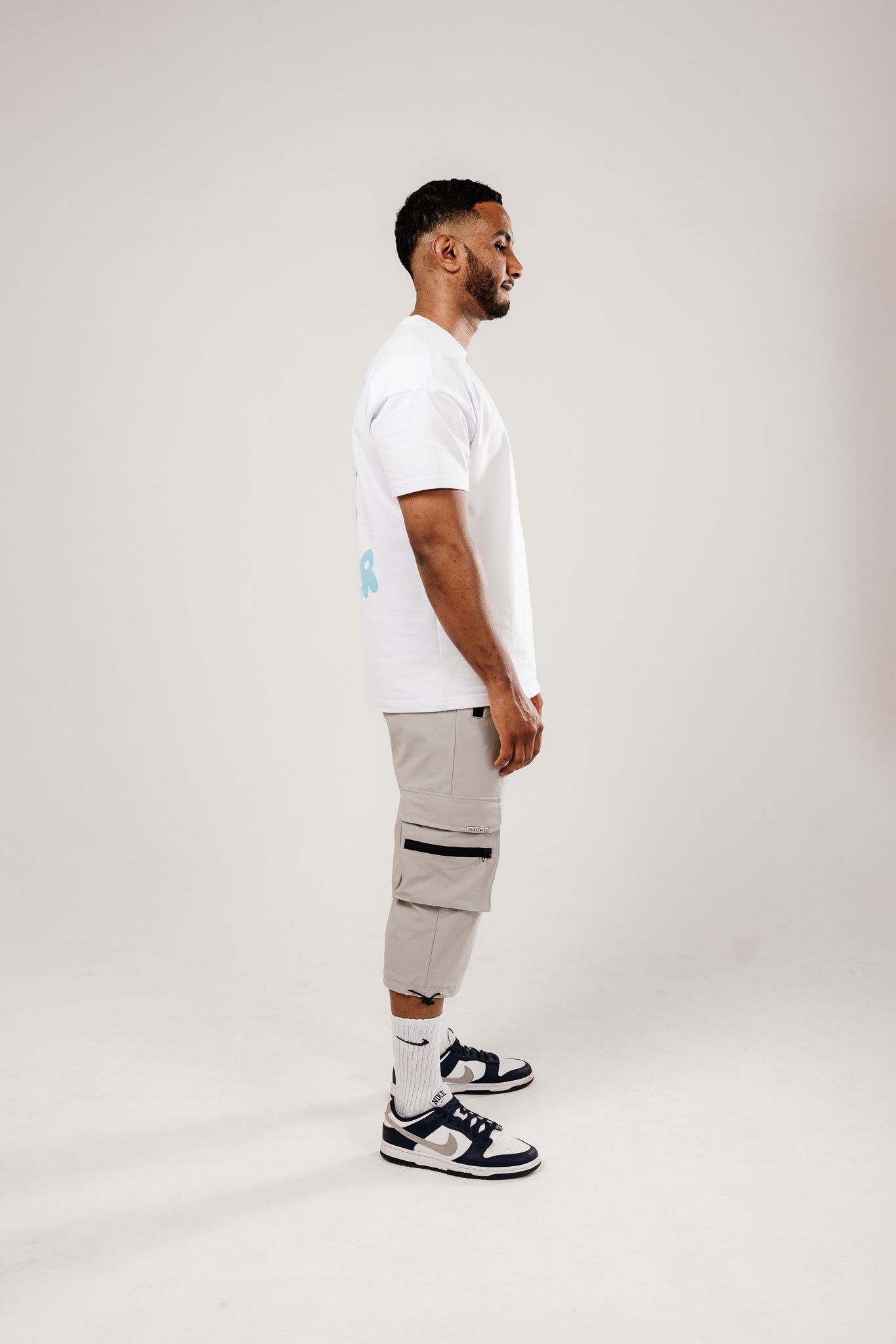 34ERS® Luxe Cargos – Light Grey Edition