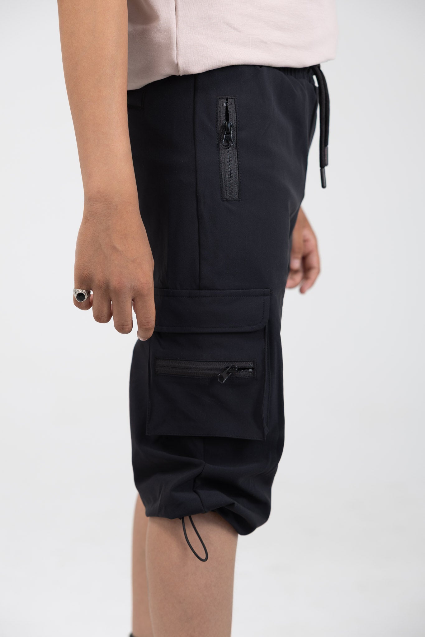 Kids 34ERS® Luxe Cargos – Black Edition