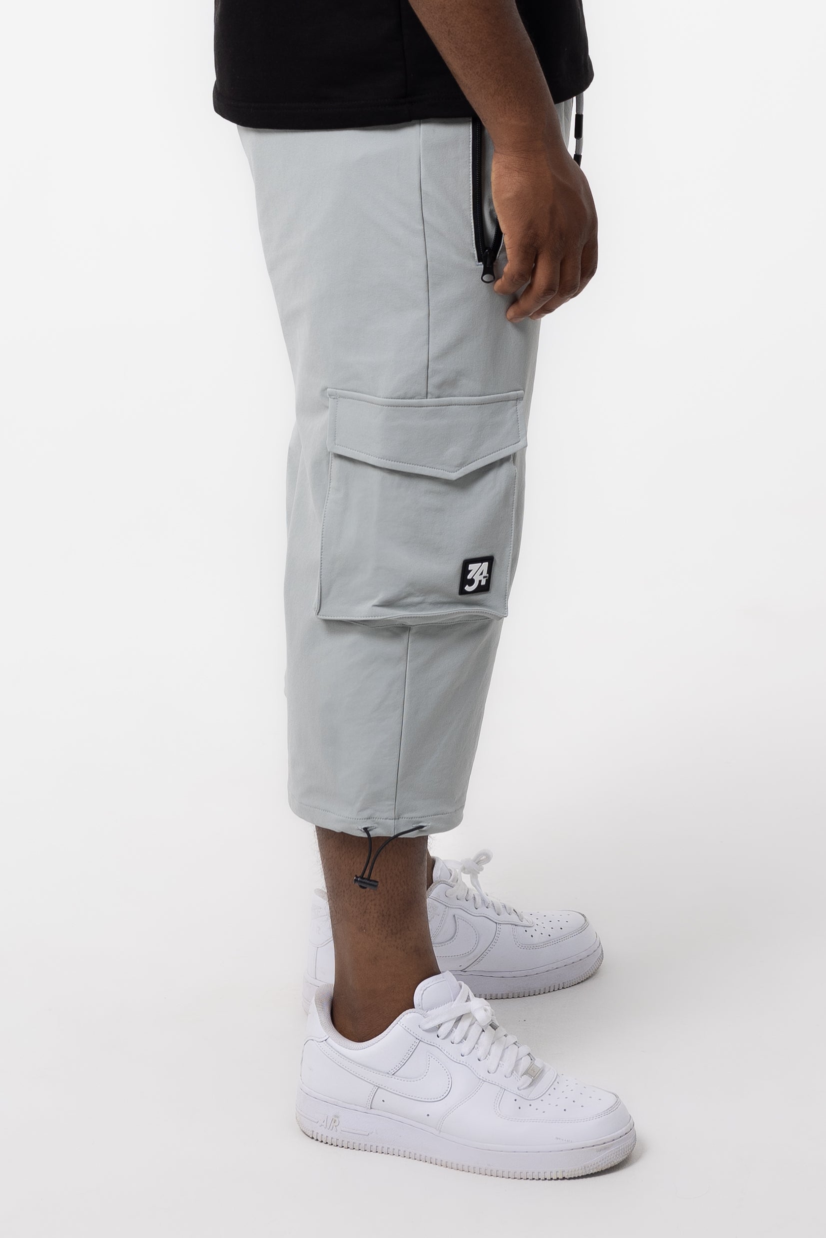 34ERS® Luxe Series II Cargos – Light Grey Edition