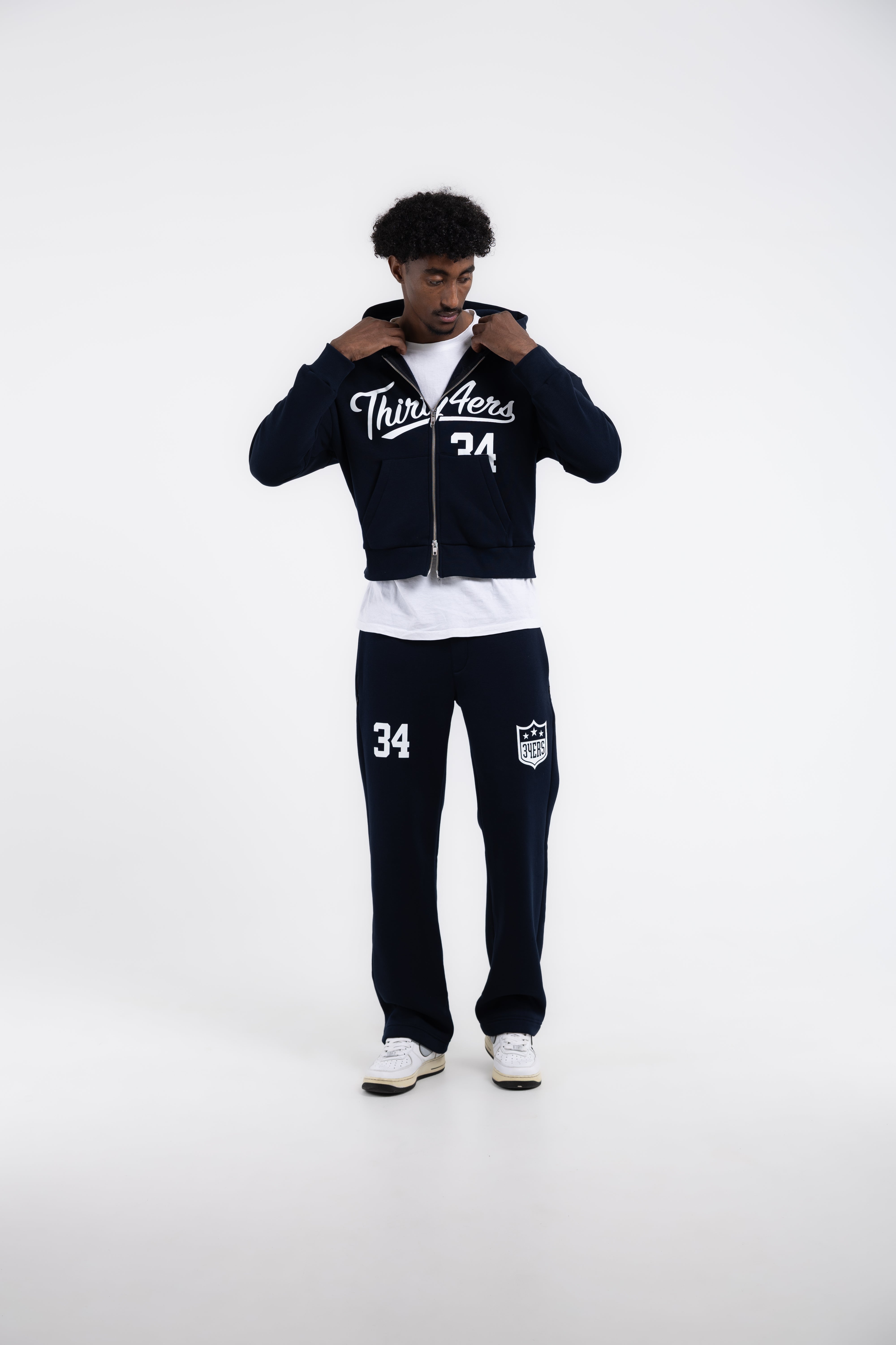 Sweats à capuche de luxe 34ERS® - Noir