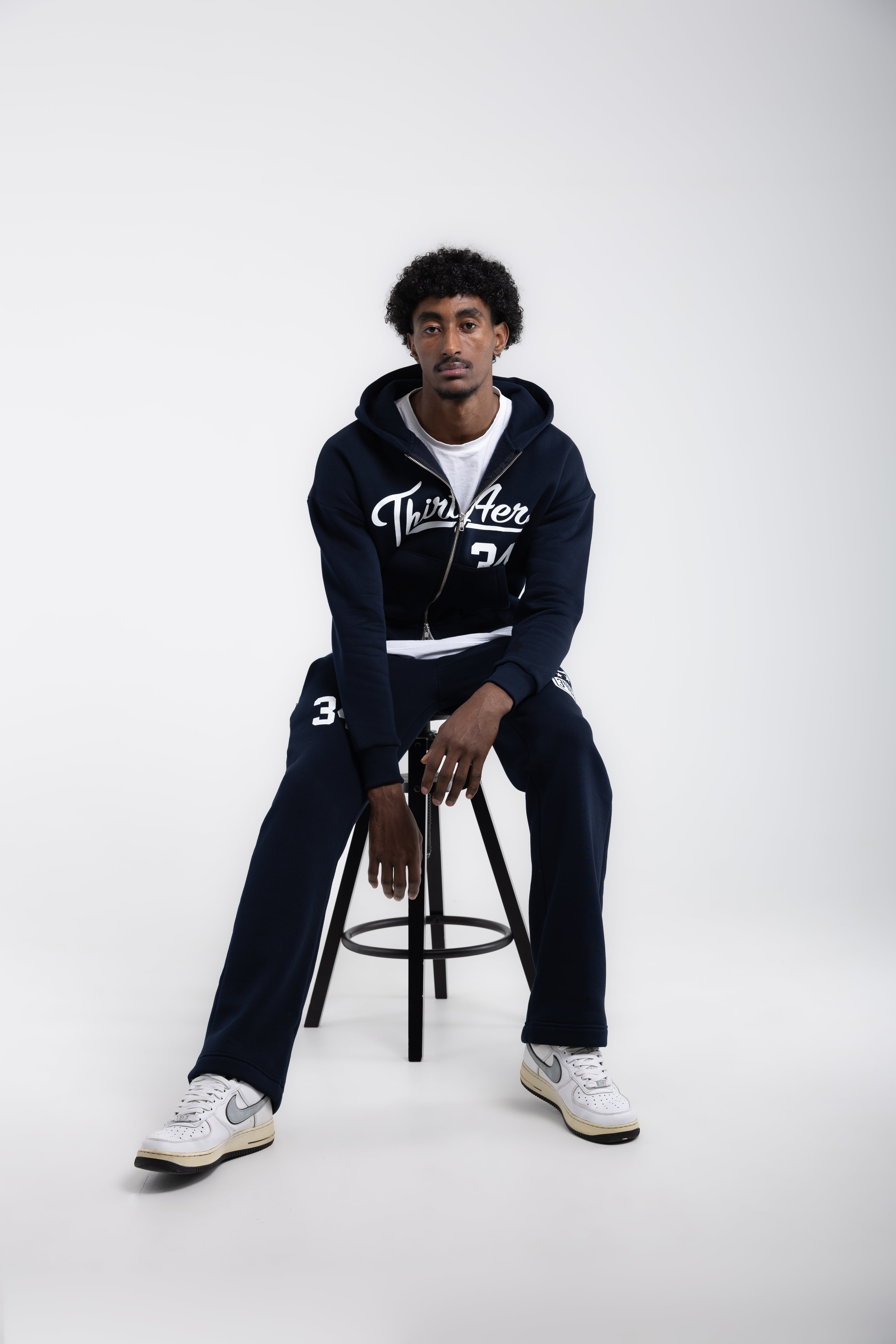 Sweats à capuche de luxe 34ERS® - Noir