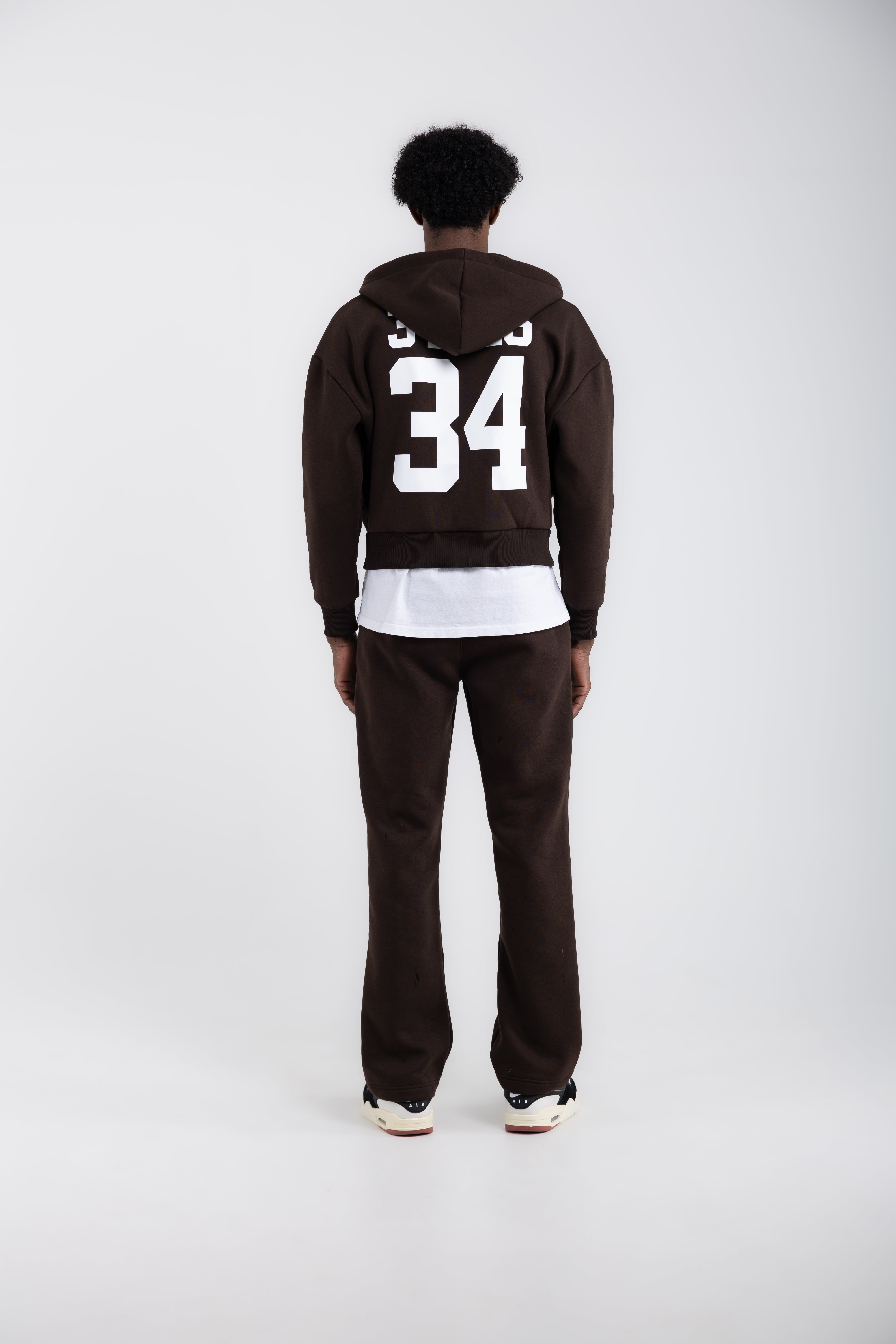 34ERS® ERA Double-Zipped Jacket – Brown (Pre-Order)