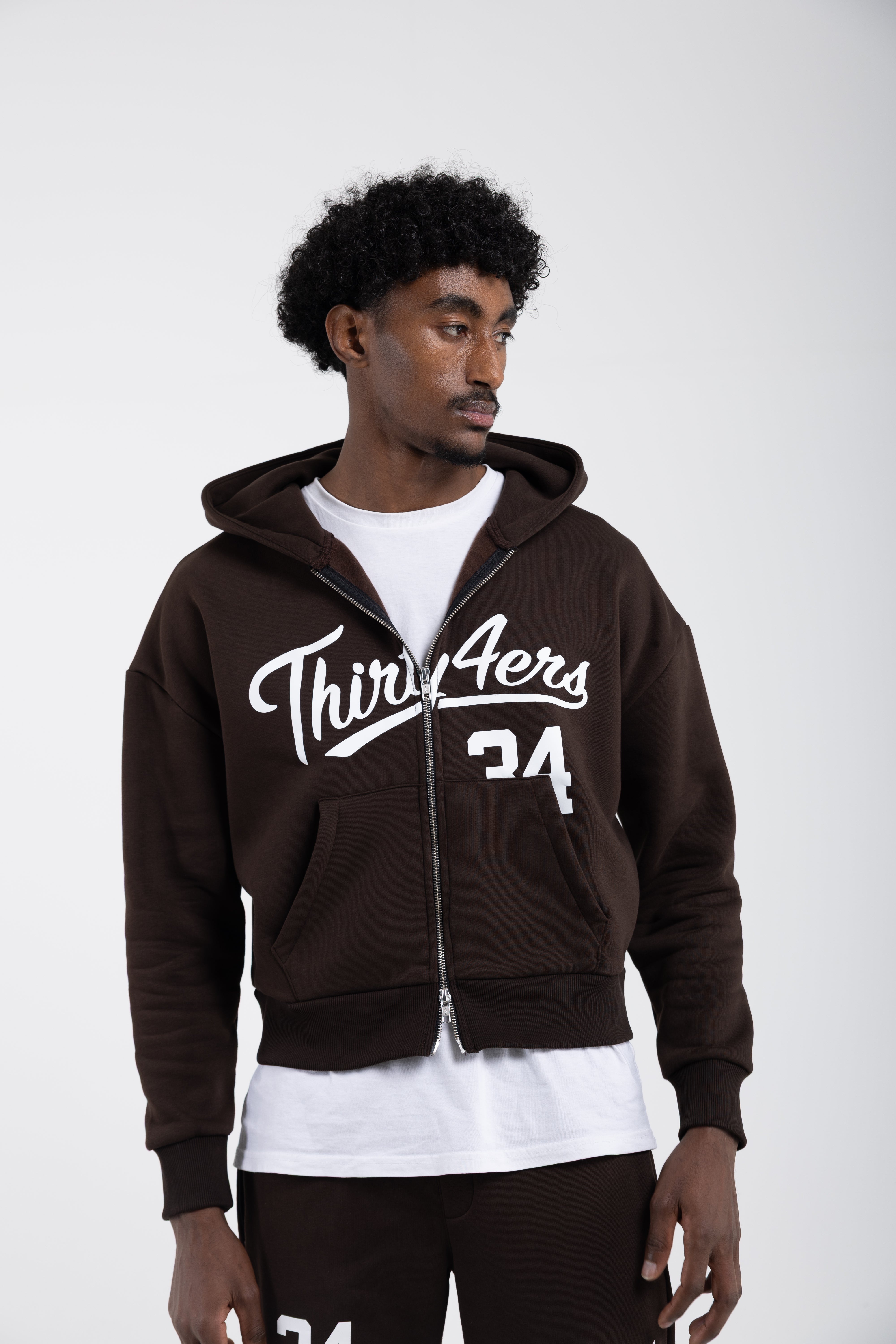 34ERS® ERA Double-Zipped Jacket – Brown (Pre-Order)