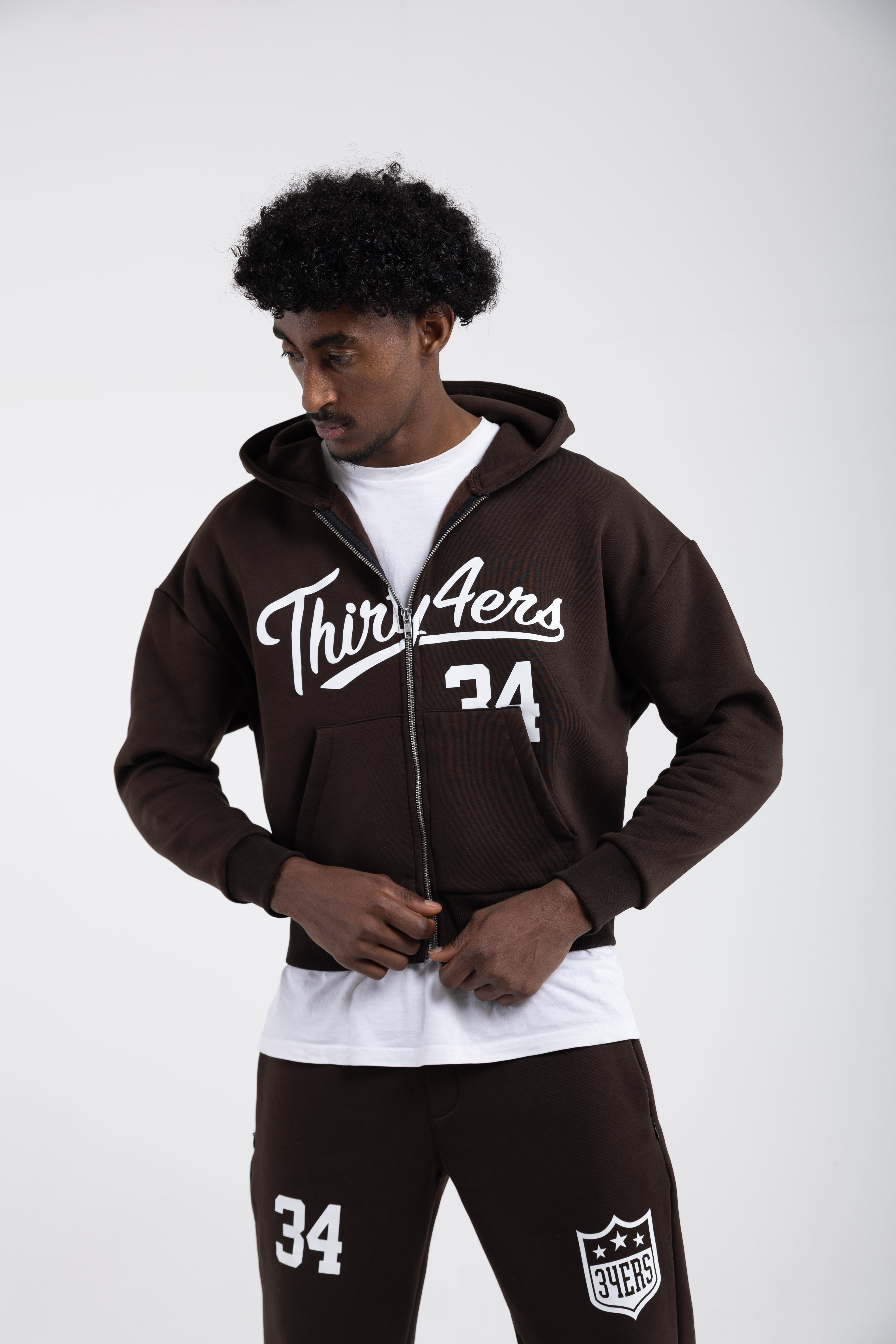 Sweats à capuche de luxe 34ERS® - Noir