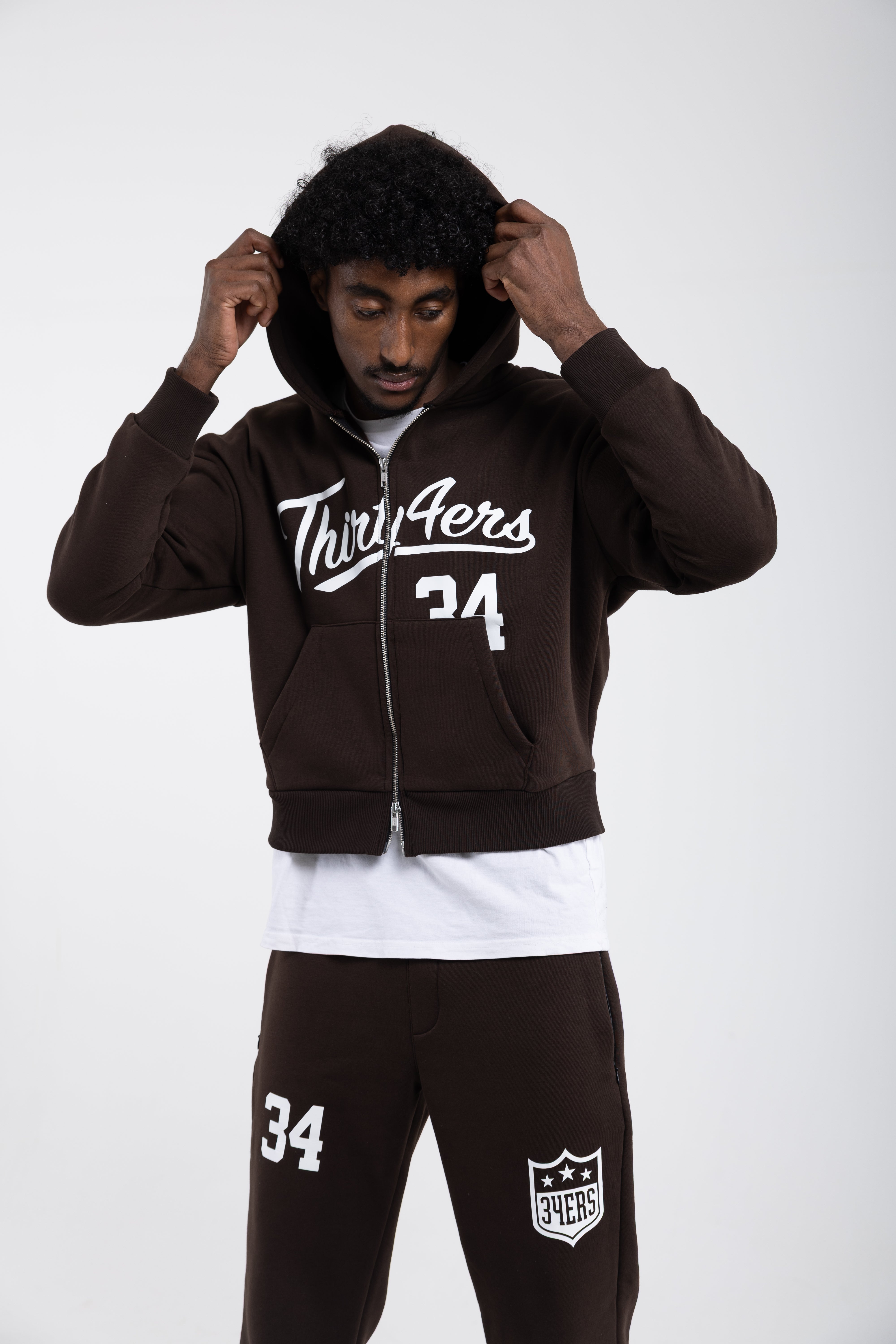 Sweats à capuche de luxe 34ERS® - Noir