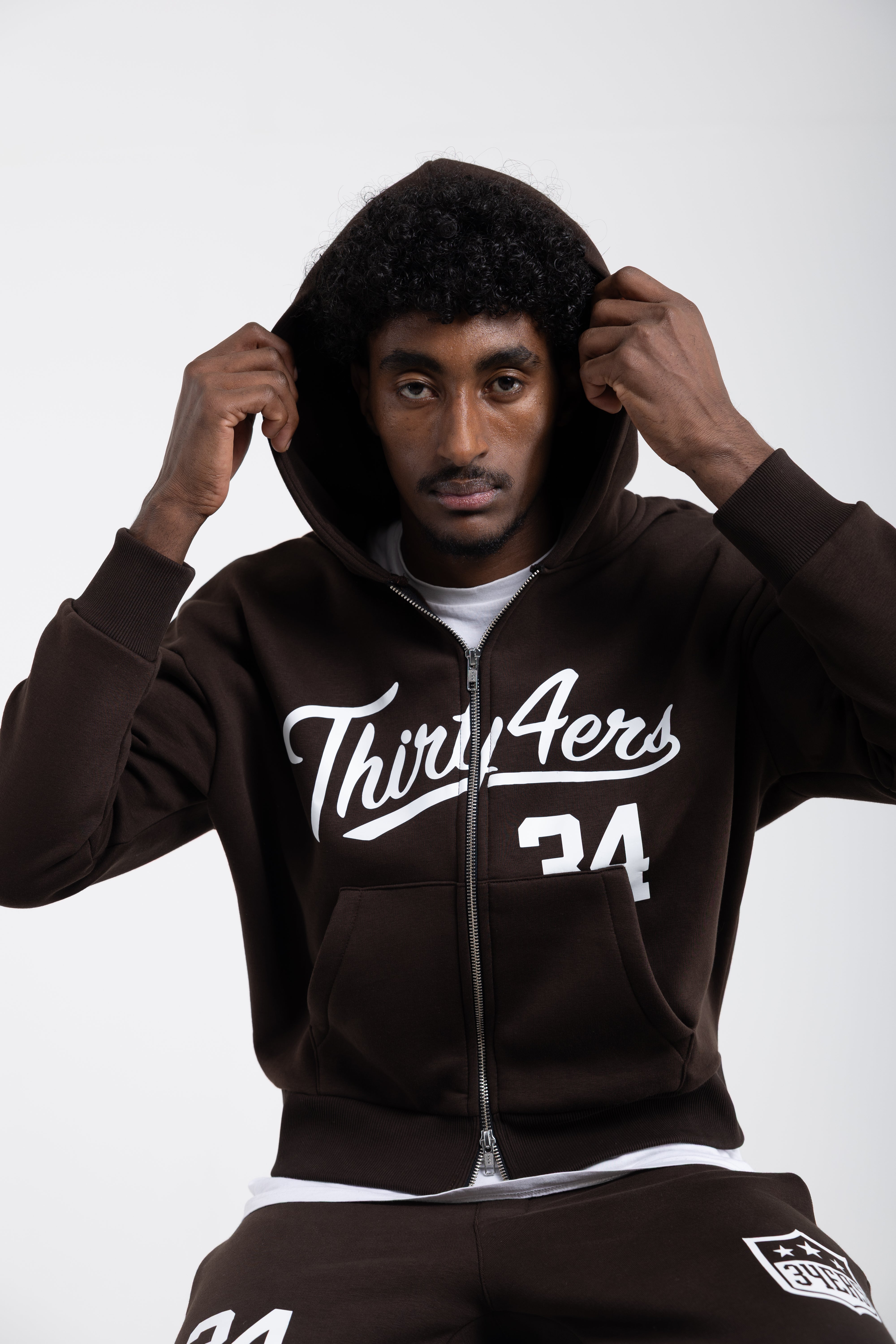 Sweats à capuche de luxe 34ERS® - Noir