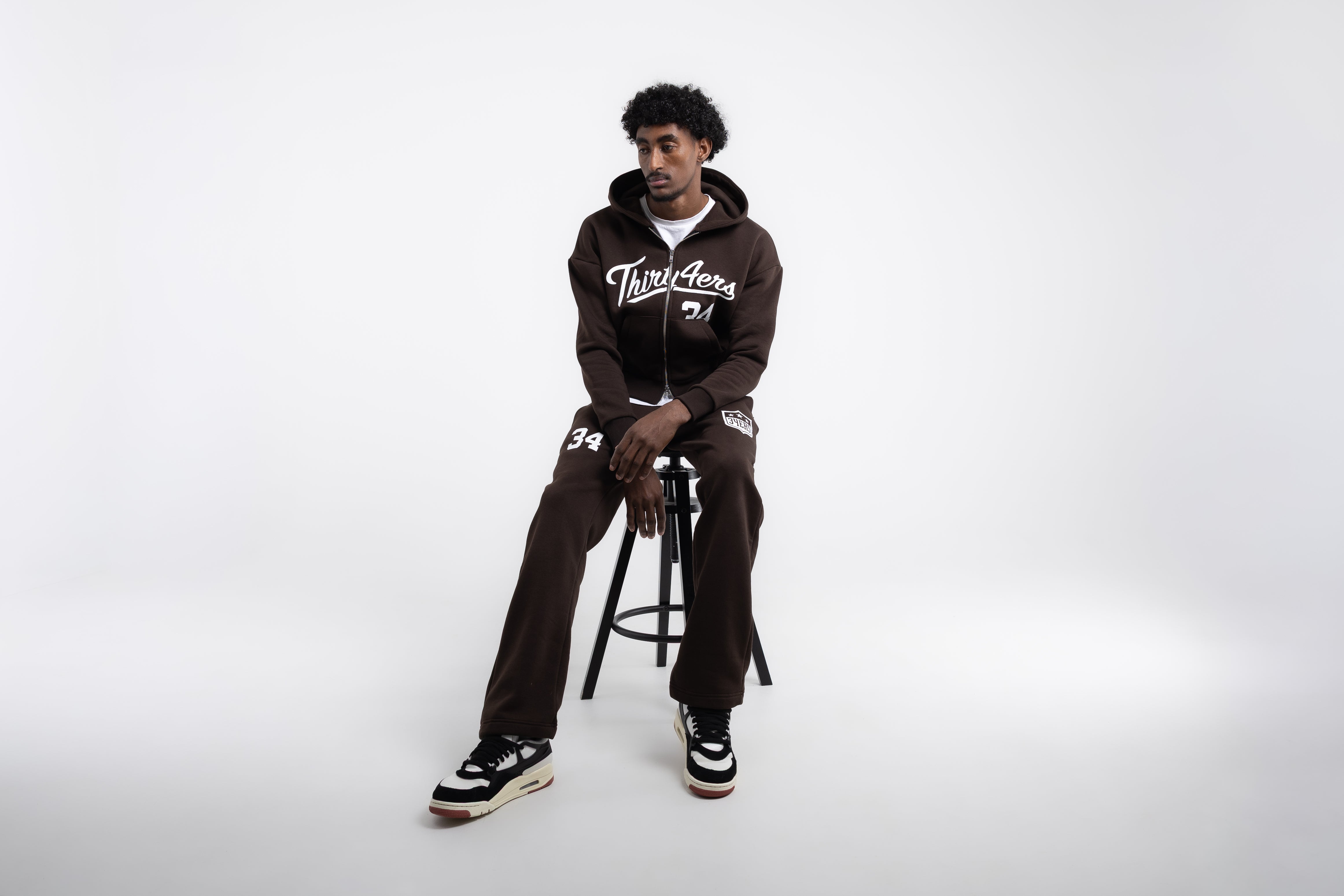 Sweats à capuche de luxe 34ERS® - Noir