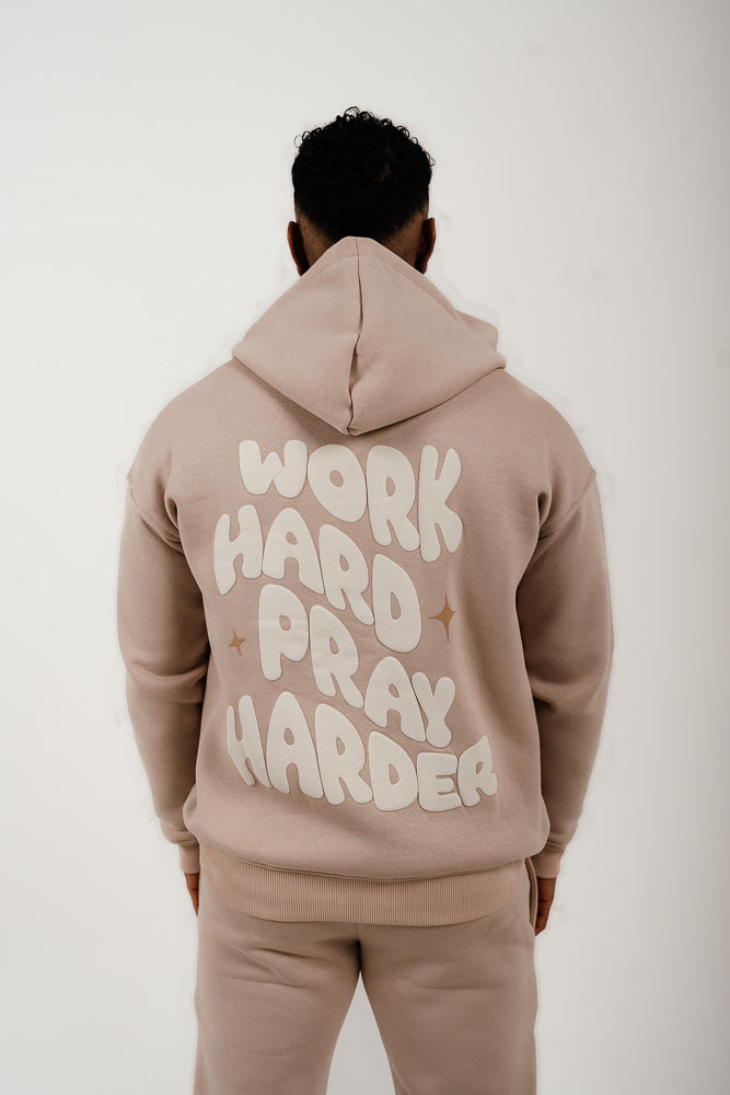 34ERS® Devotion Oversized Hoodies - Sand