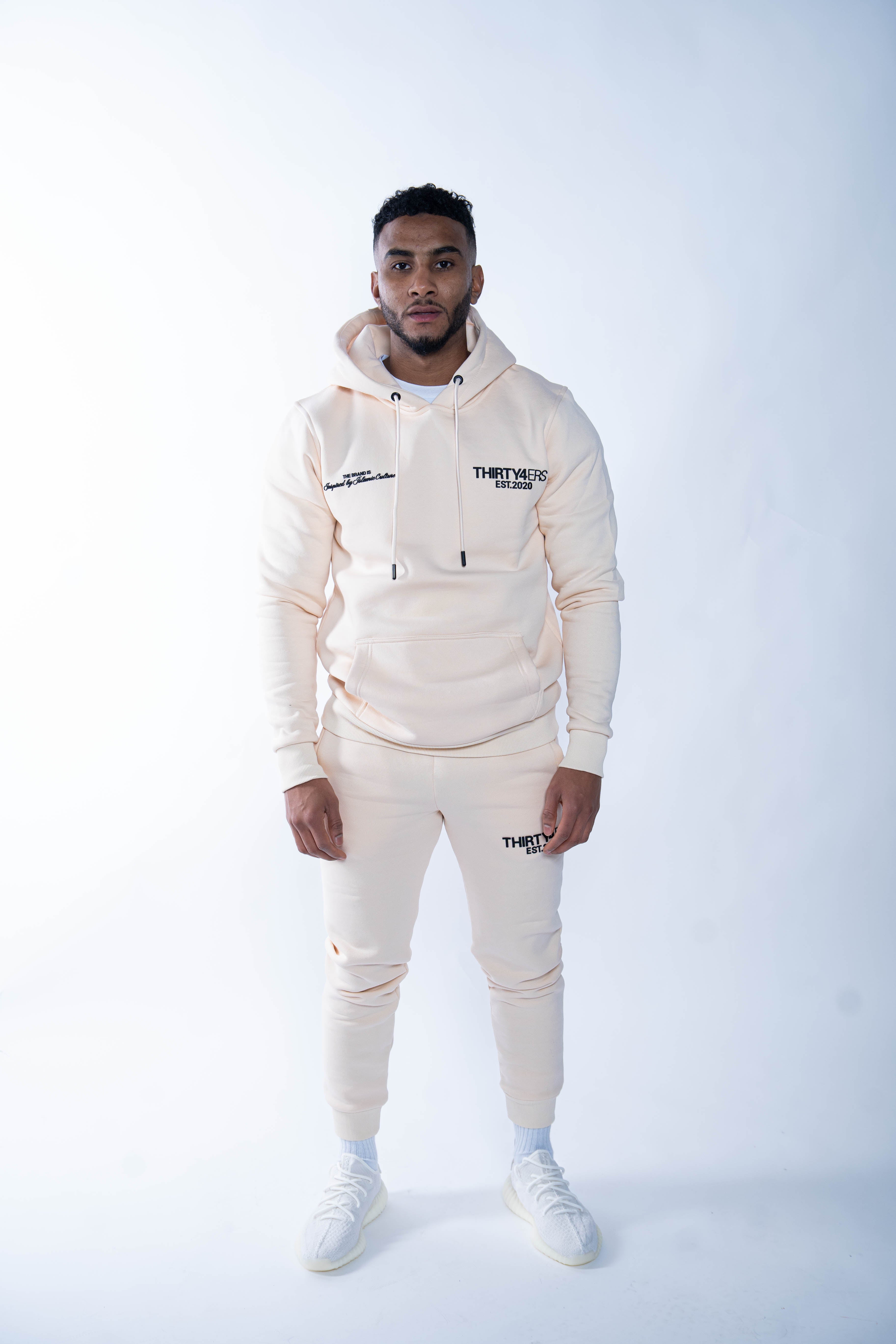 Pantalones Jogger 34ERS® Luxe – Crema