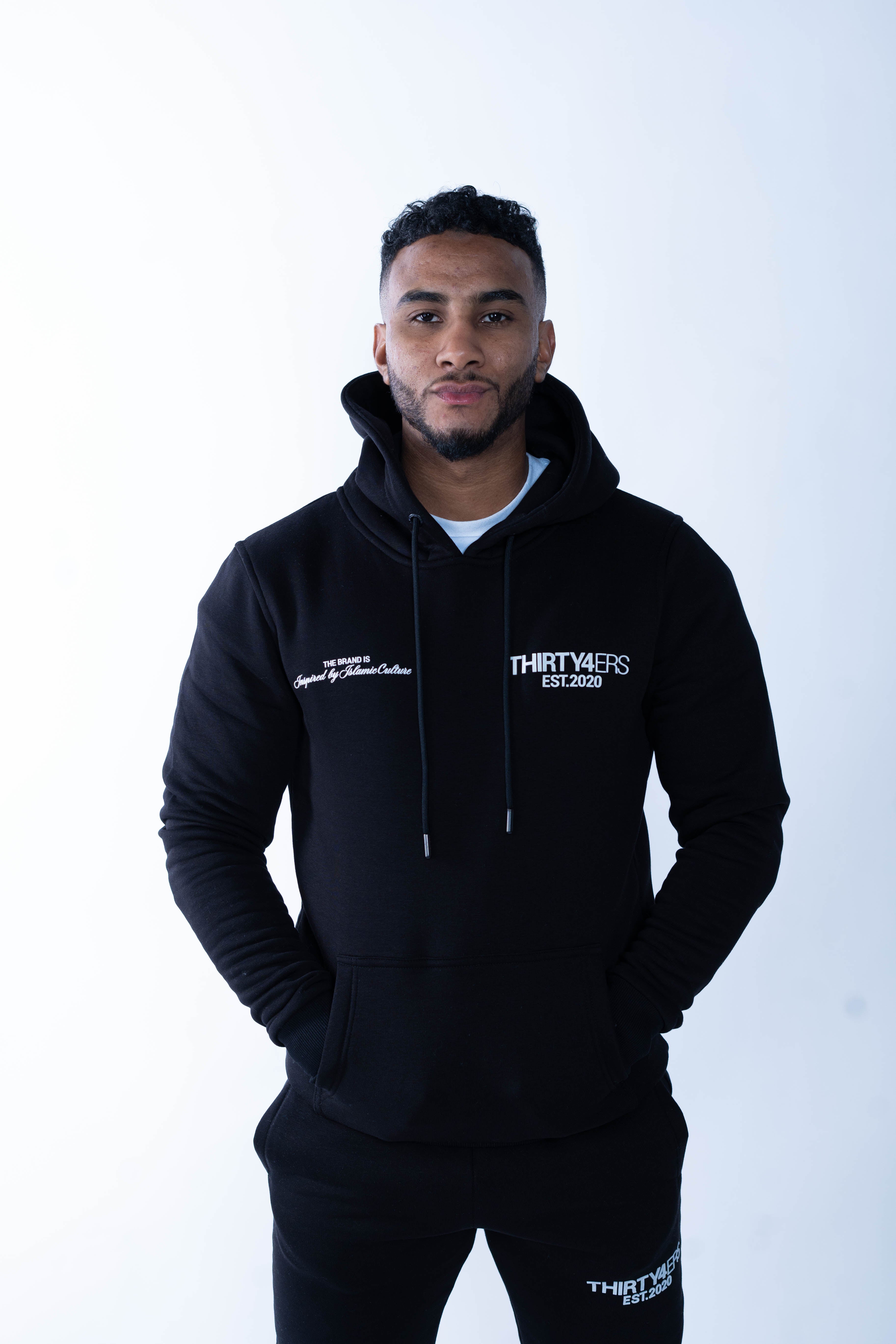 Sweats à capuche de luxe 34ERS® - Noir