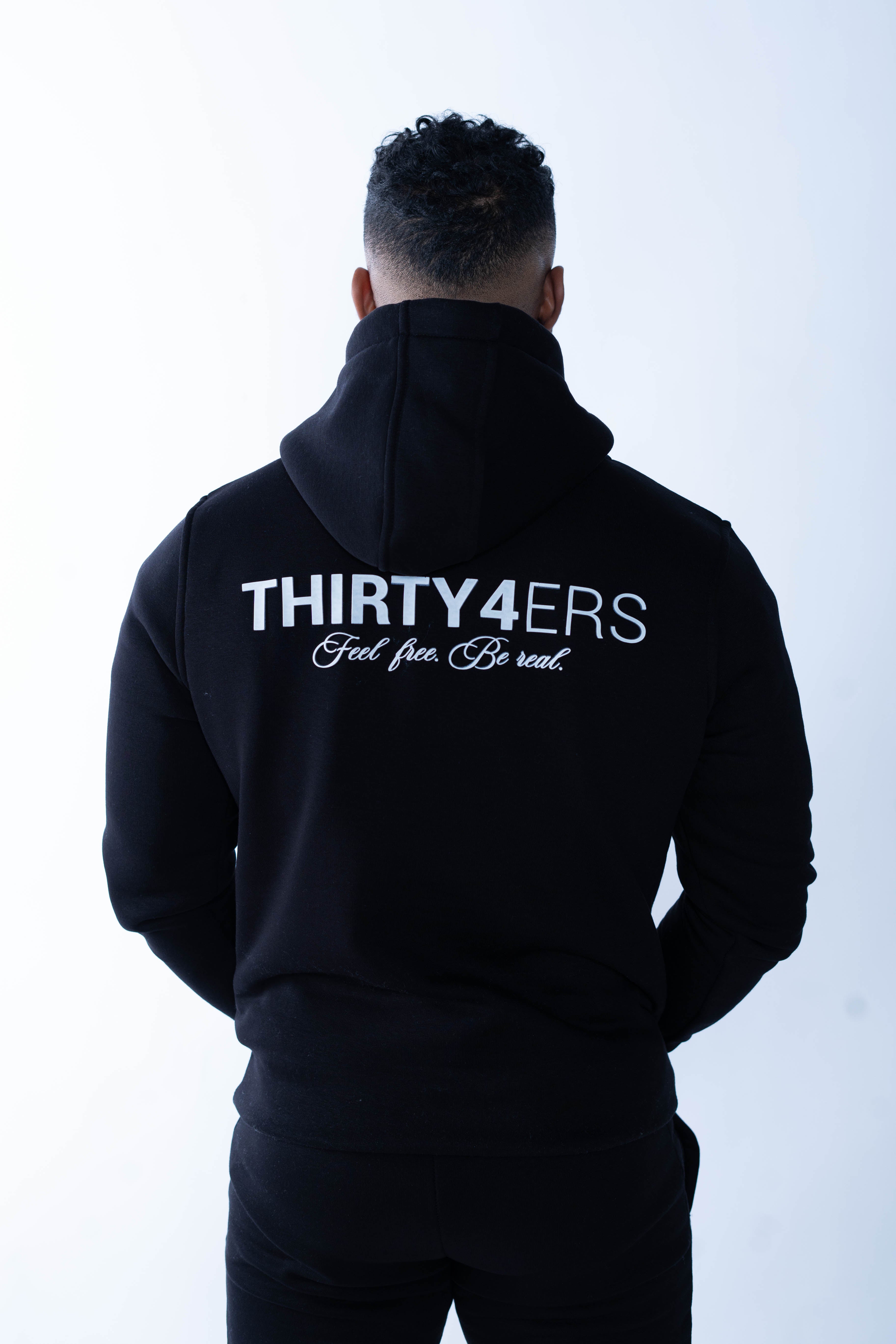 Sweats à capuche de luxe 34ERS® - Noir