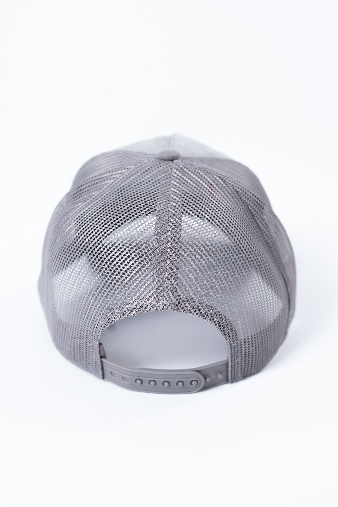 We Stand with Palestine – Lichtgrijze suède/mesh Cap