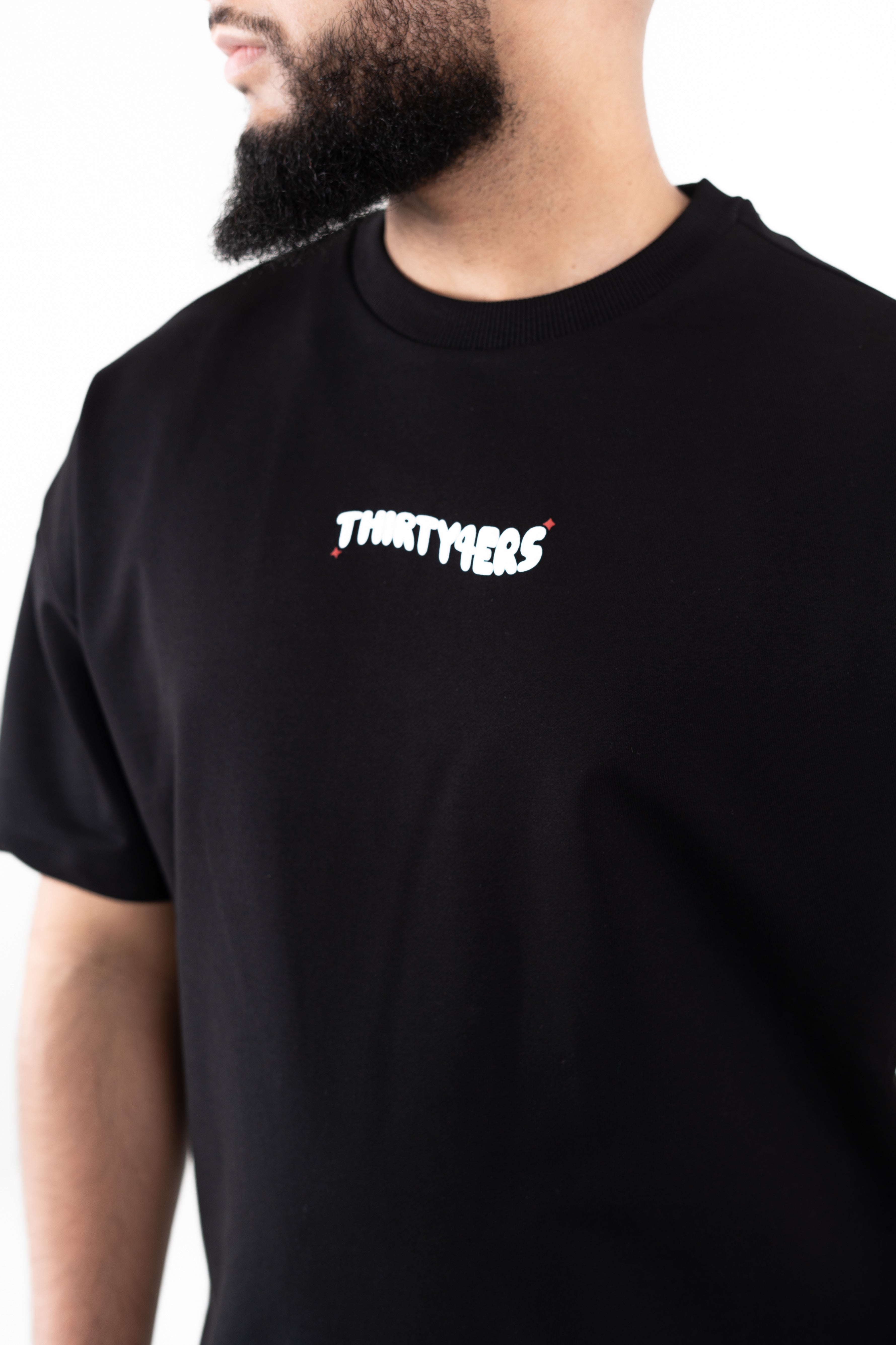 34ERS® Oversized Devotion Tees - Black