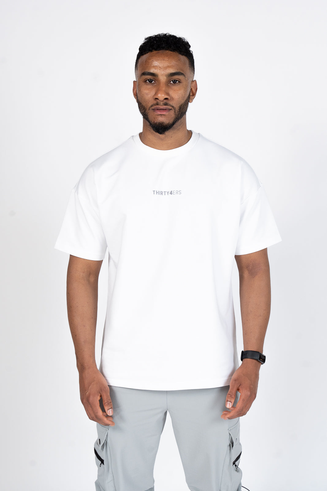 34ERS® Oversized World T-shirt – Wit