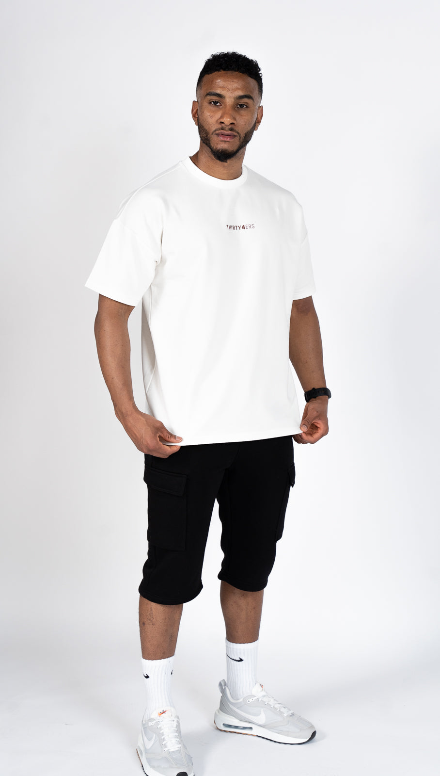 Camiseta Oversized 34ERS® World – BLANCO ROTO
