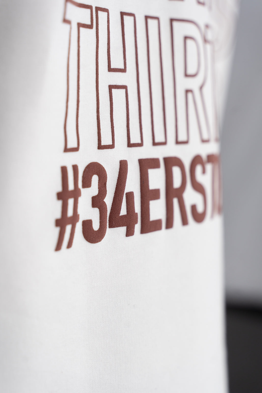 Camiseta Oversized 34ERS® World – BLANCO ROTO