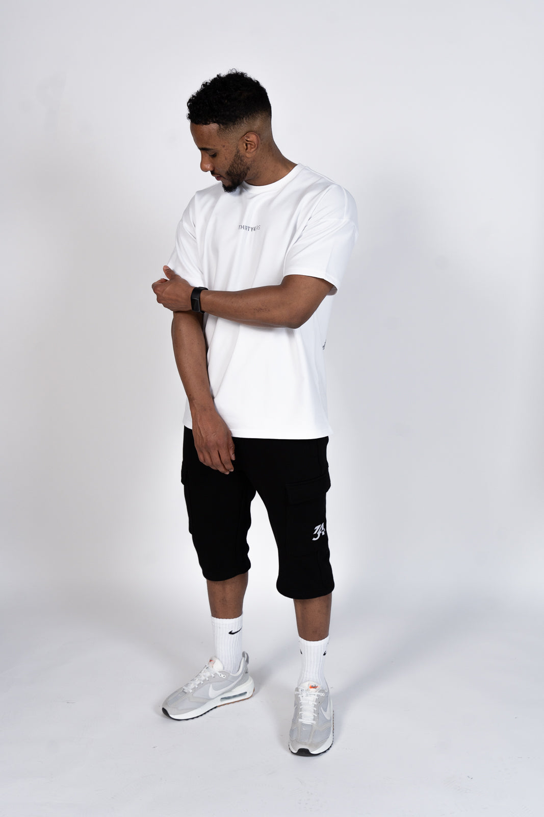 34ERS® Oversized World T-shirt – Wit