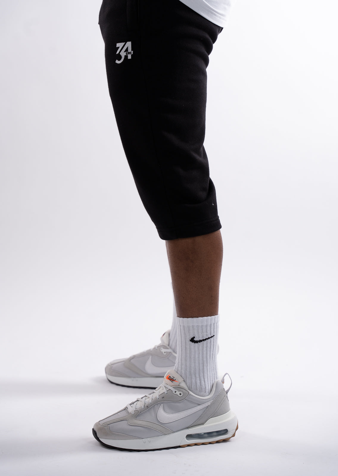 34ERS® Lightweight driekwartbroek – Zwart