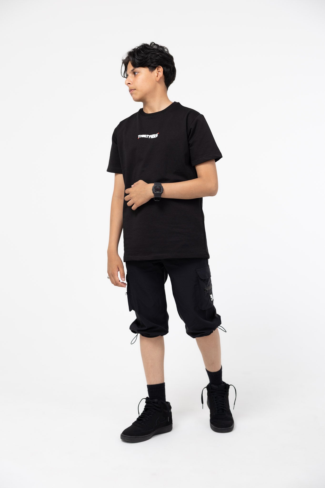 Kids 34ERS® Luxe Cargos – Black Edition