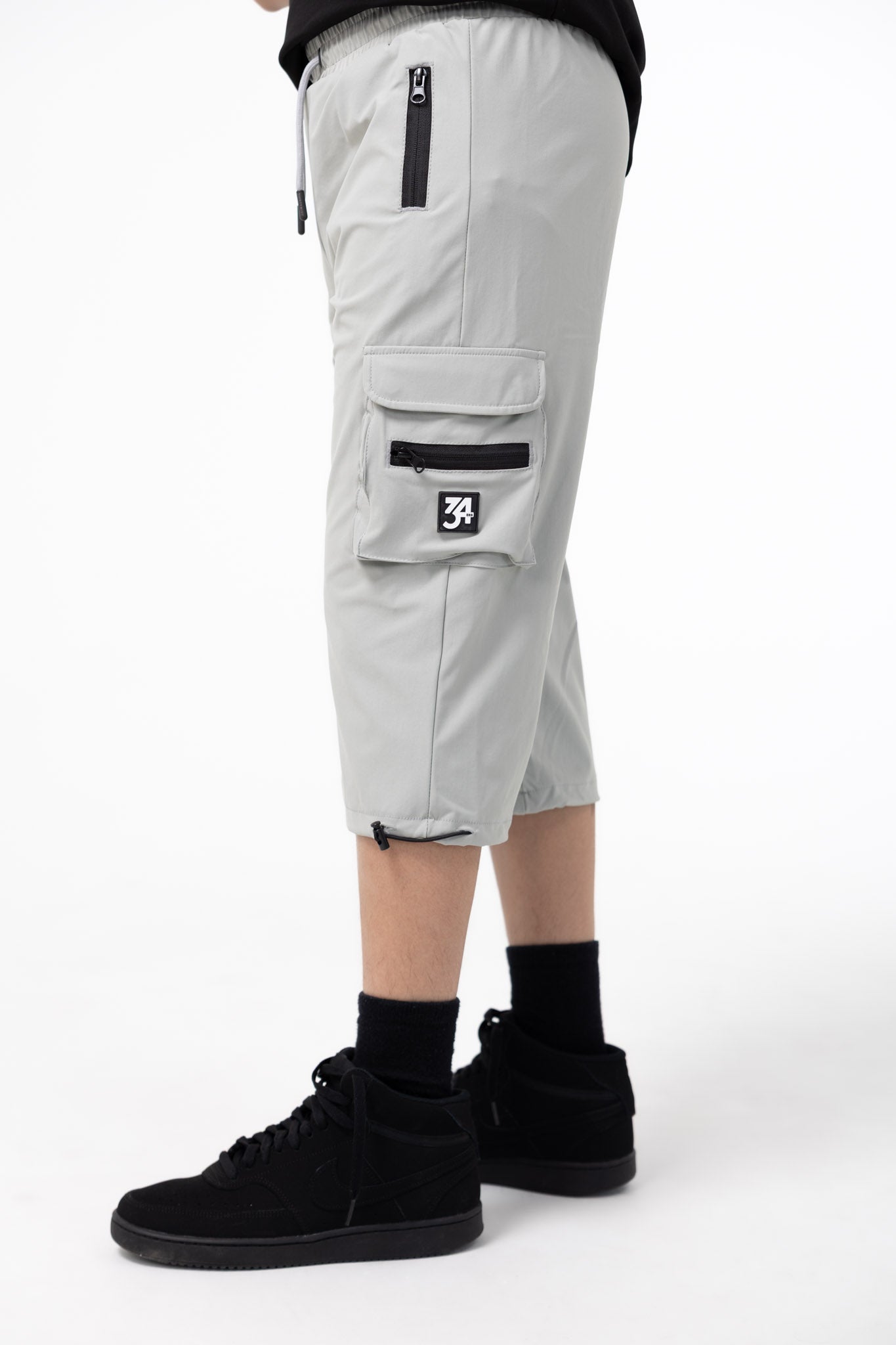 Kids 34ERS® Luxe Cargos – Silver Edition