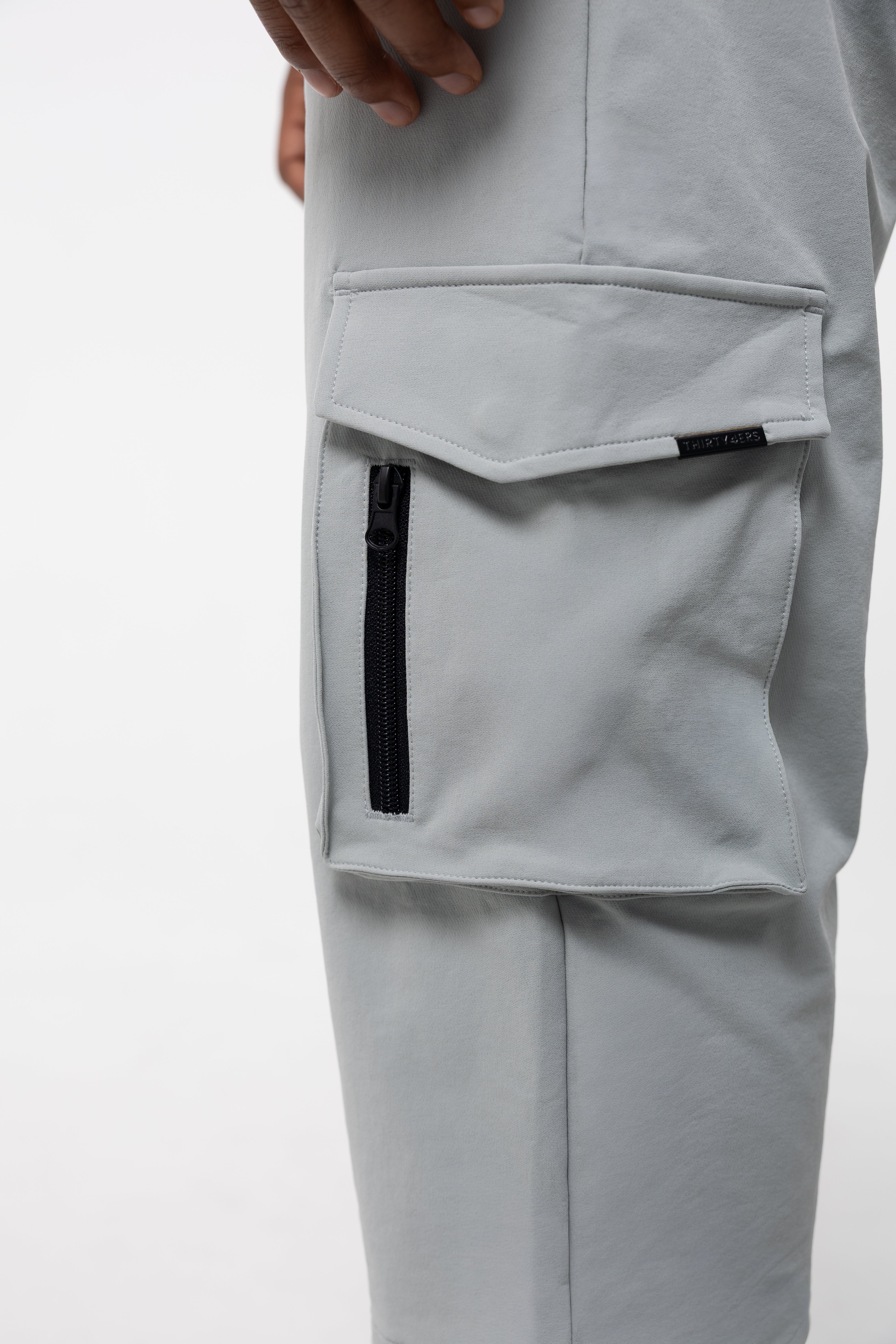 34ERS® Luxe Series II Cargos – Light Grey Edition