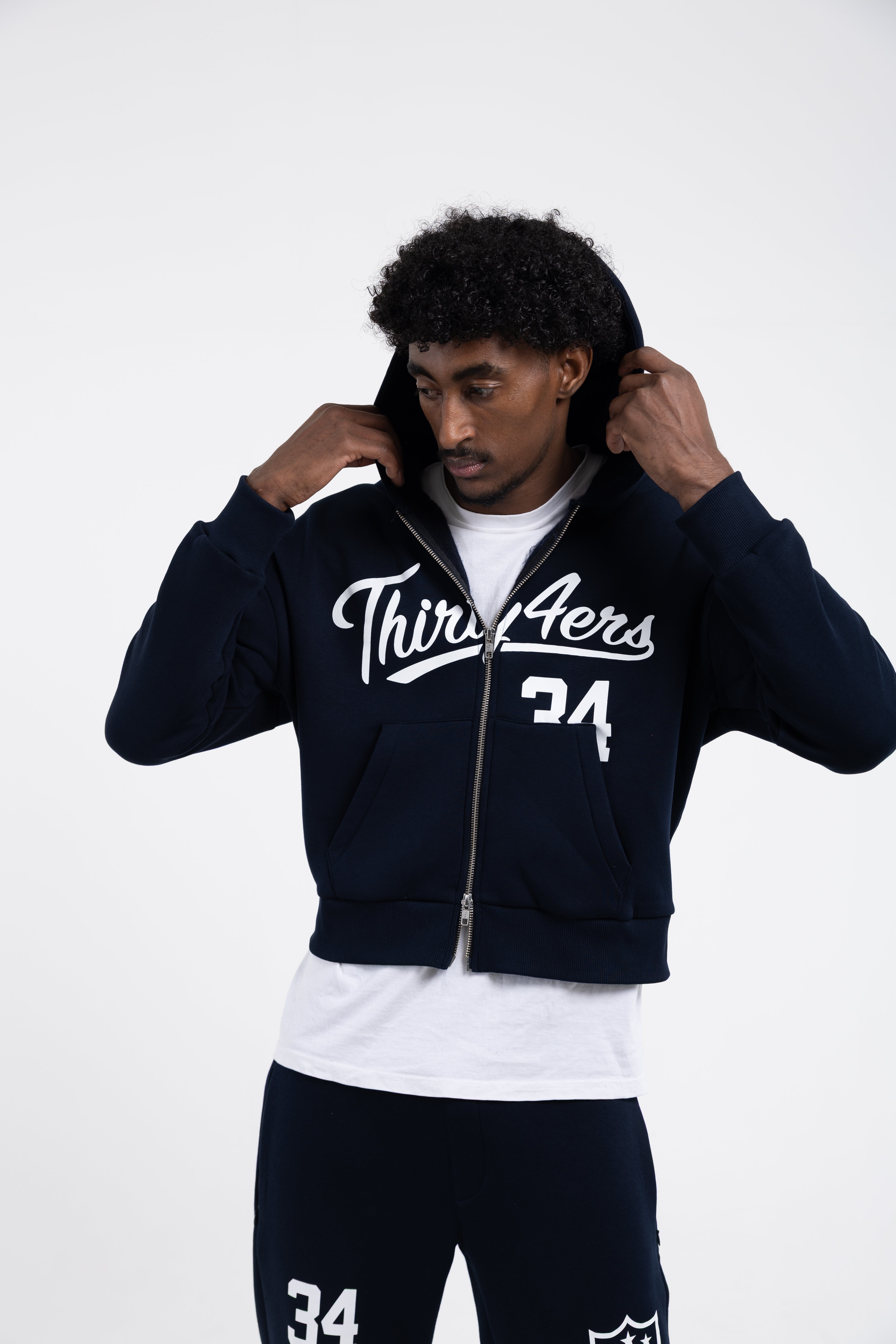 Sweats à capuche de luxe 34ERS® - Noir