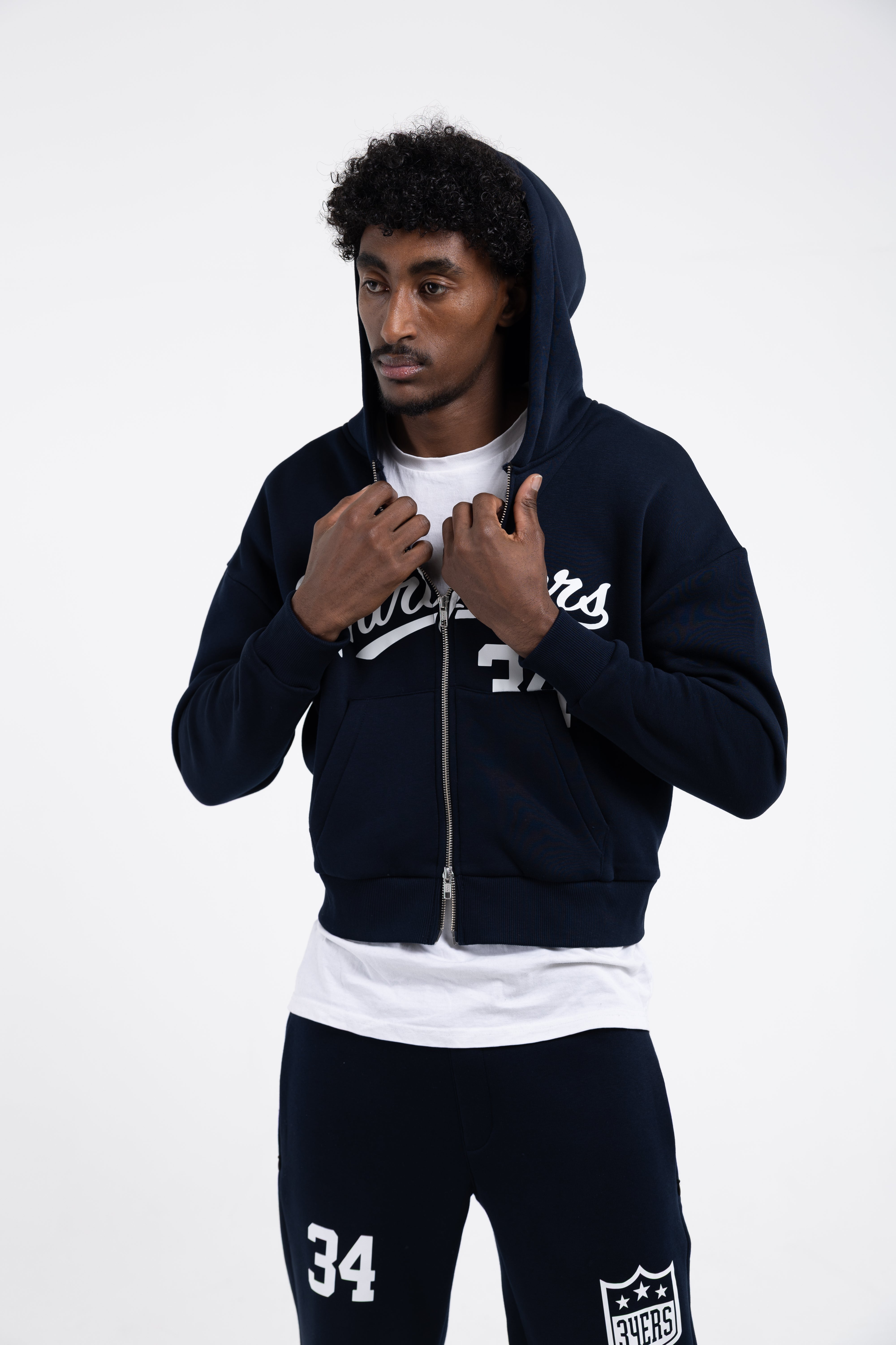Sweats à capuche de luxe 34ERS® - Noir