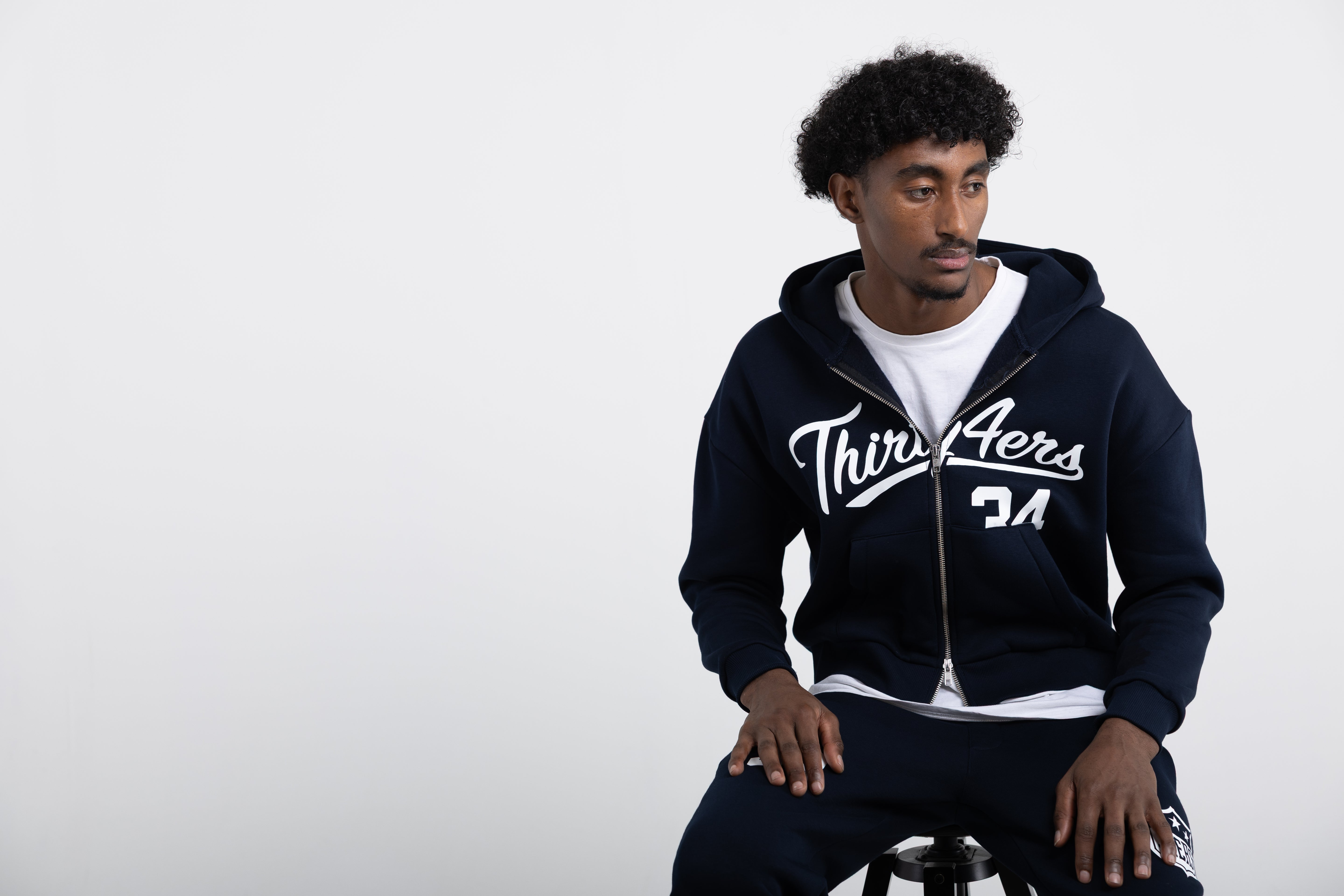 Sweats à capuche de luxe 34ERS® - Noir