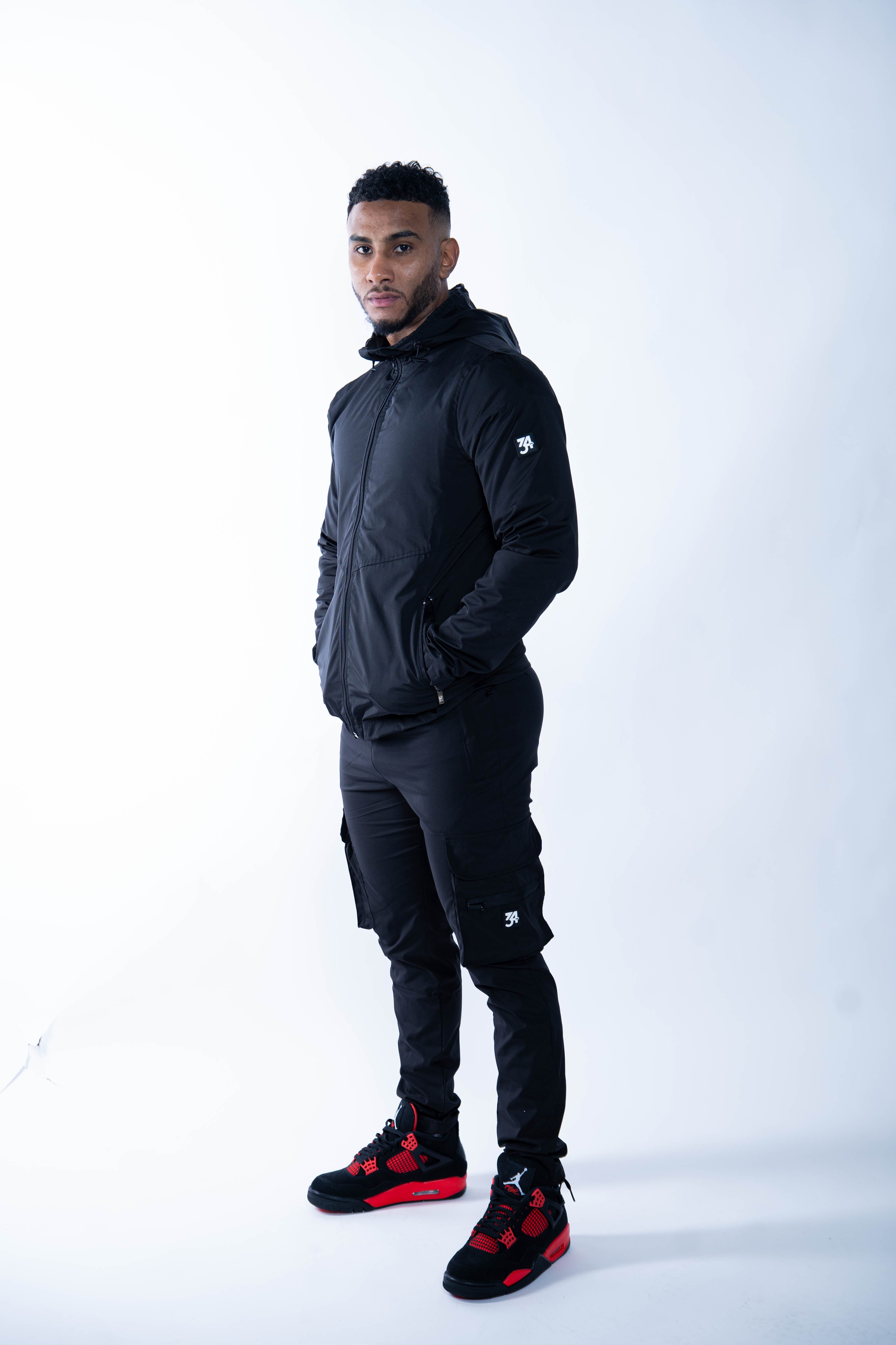 Pantalon cargo Stealth - Noir