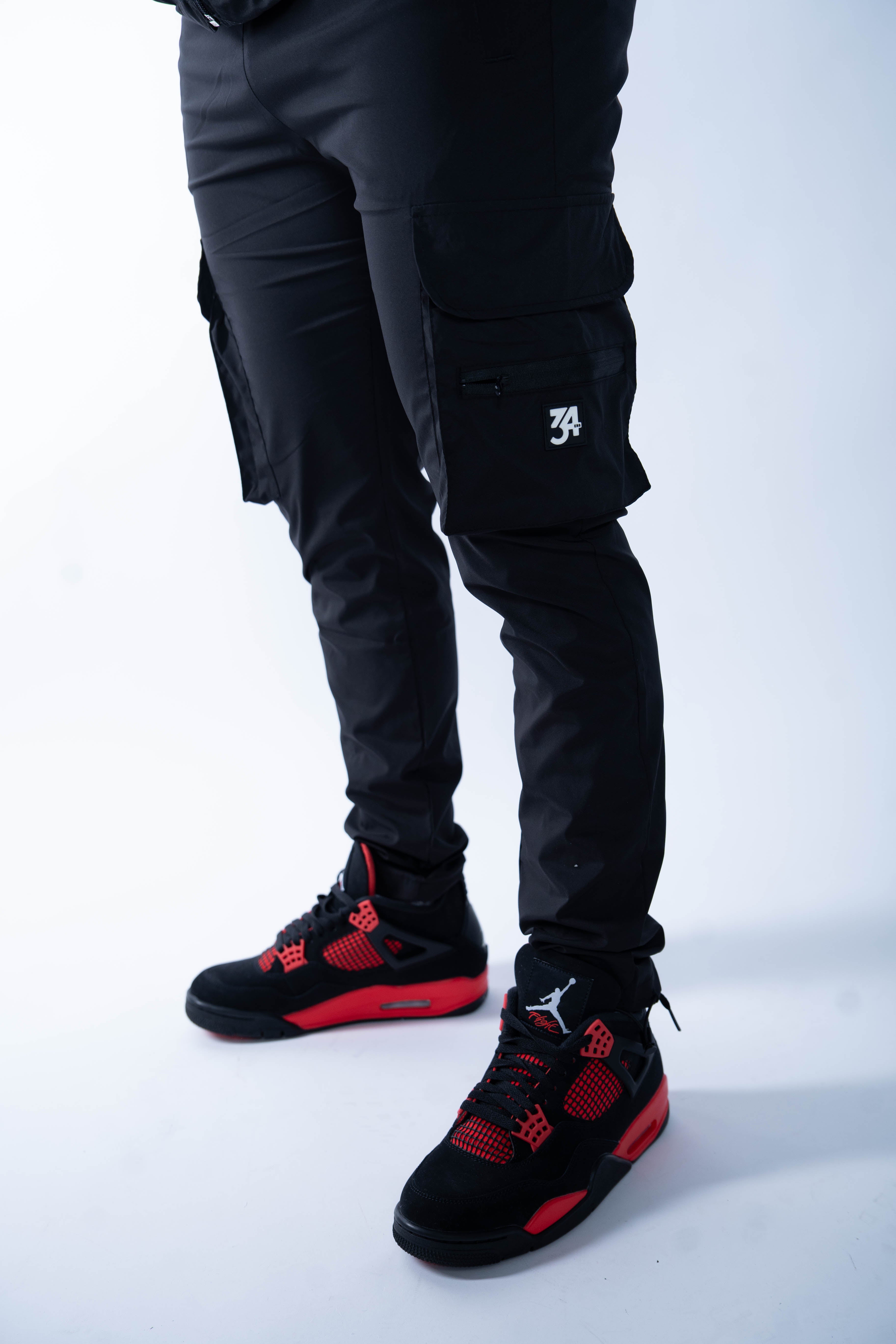 Stealth Cargo Pants - Black