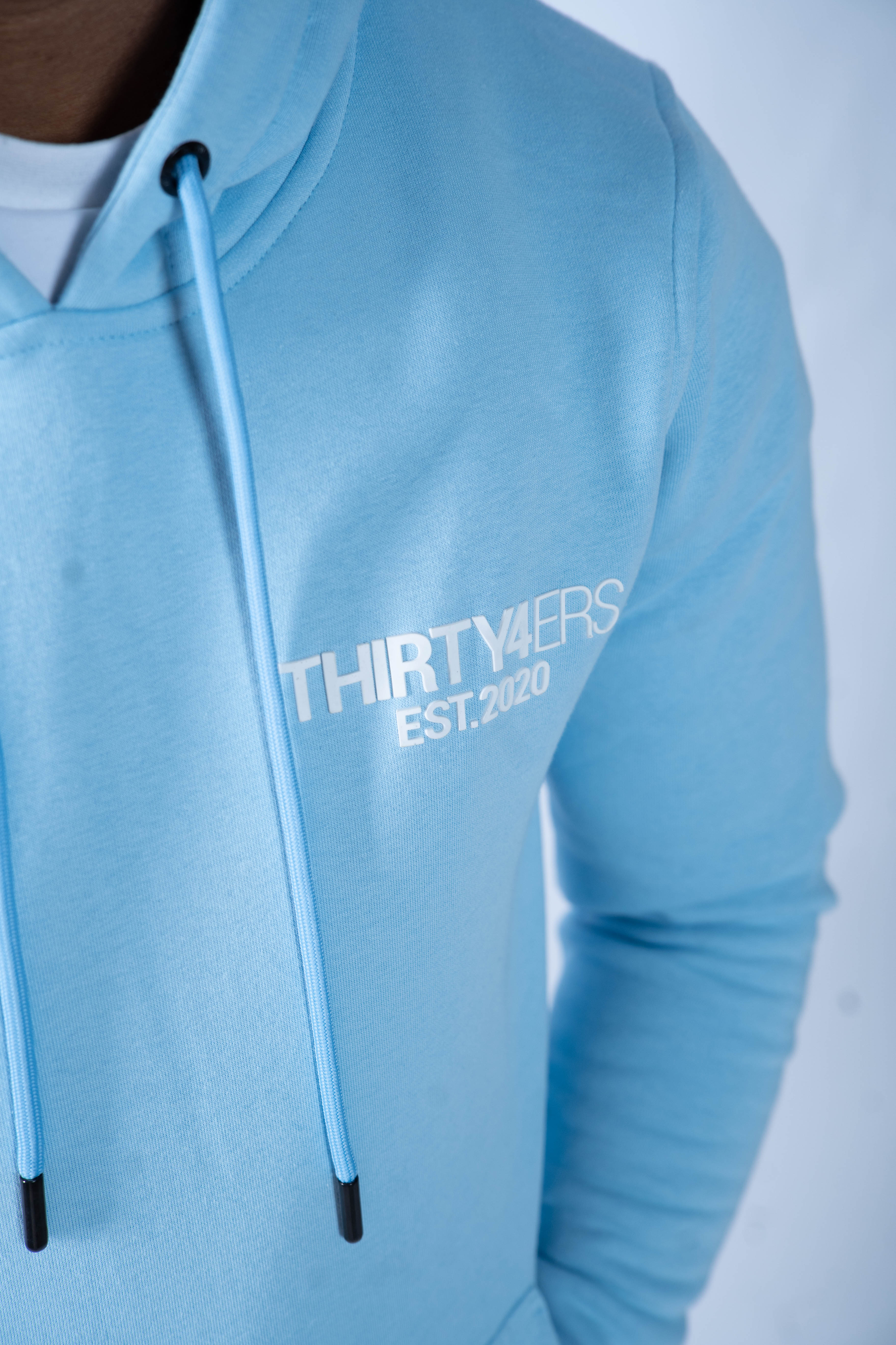 34ERS® Luxe Hoodies - Powder Blue