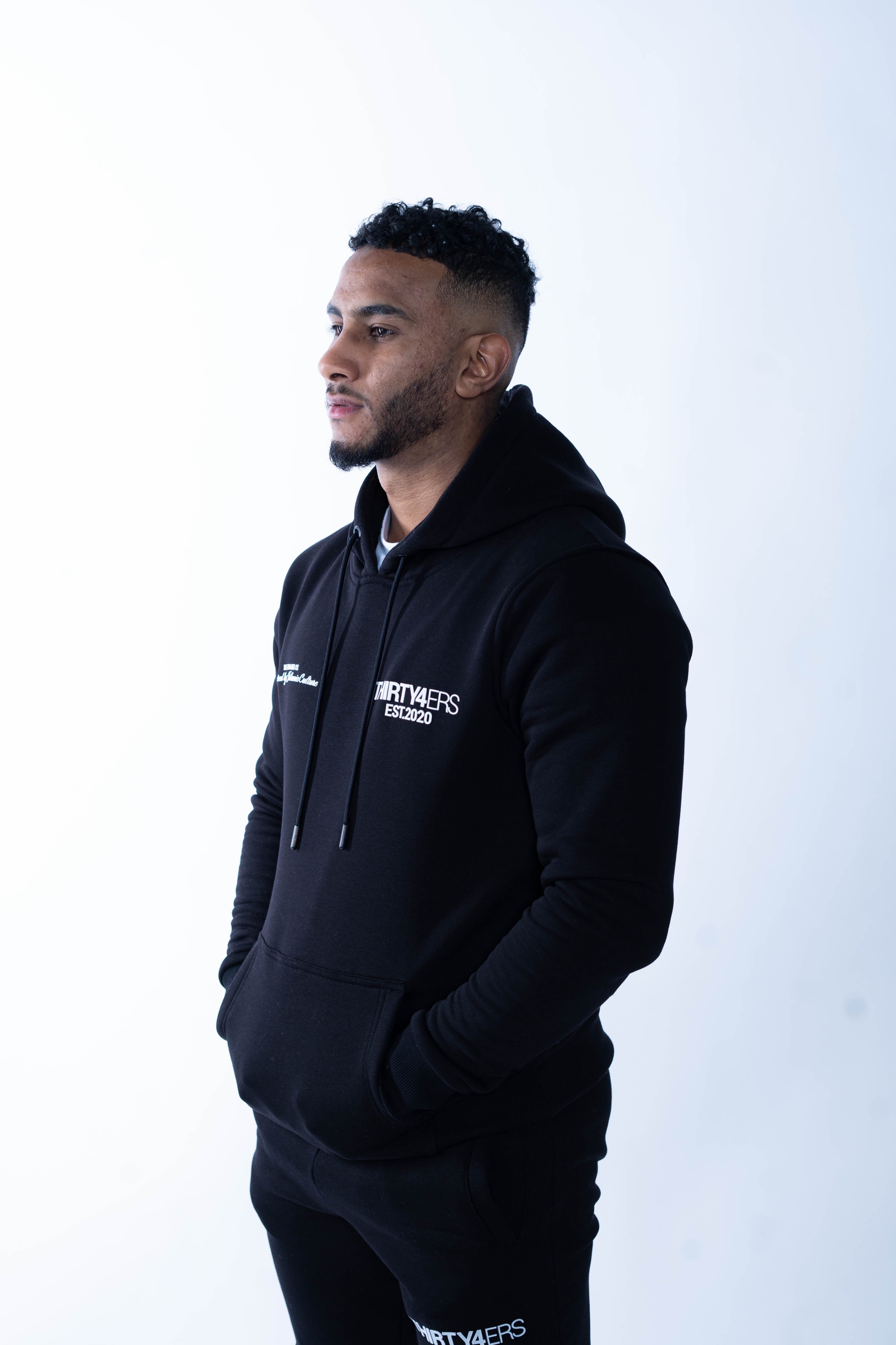 Sweats à capuche de luxe 34ERS® - Noir