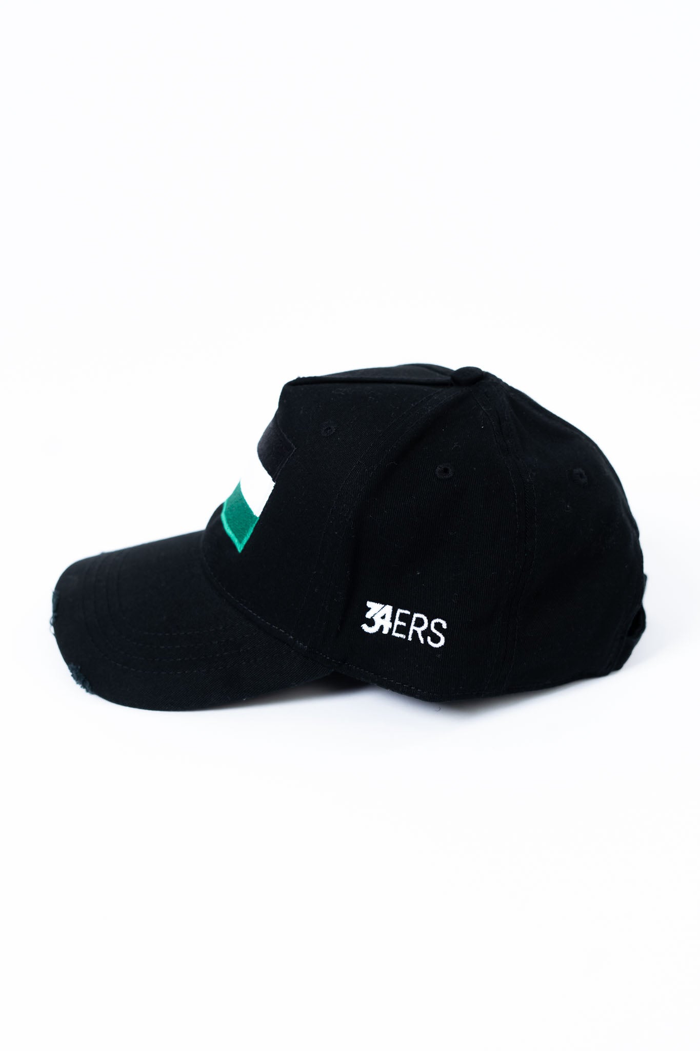 Nous sommes aux côtés de la Palestine – Casquette en tissu noir