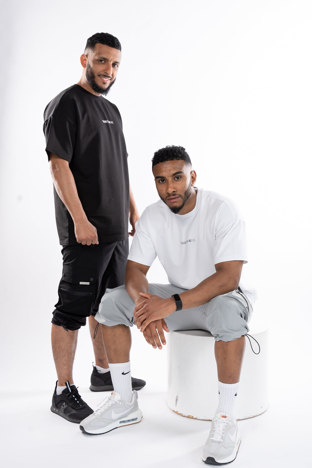 34ERS® Oversized World Tees - BLACK