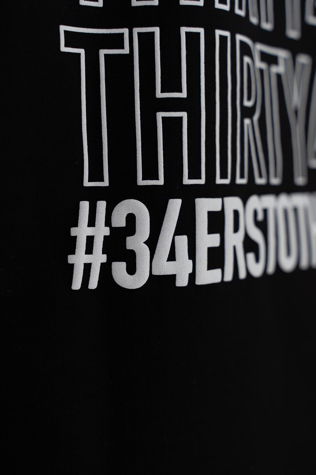 34ERS® Oversized World Tees - BLACK