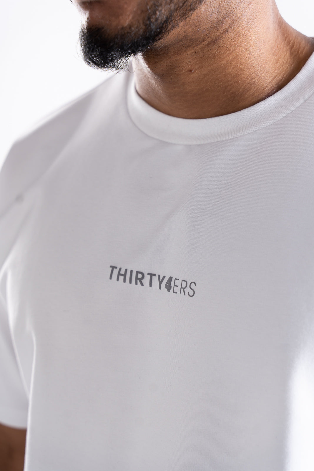 34ERS® Übergroße World Tees - WEISS