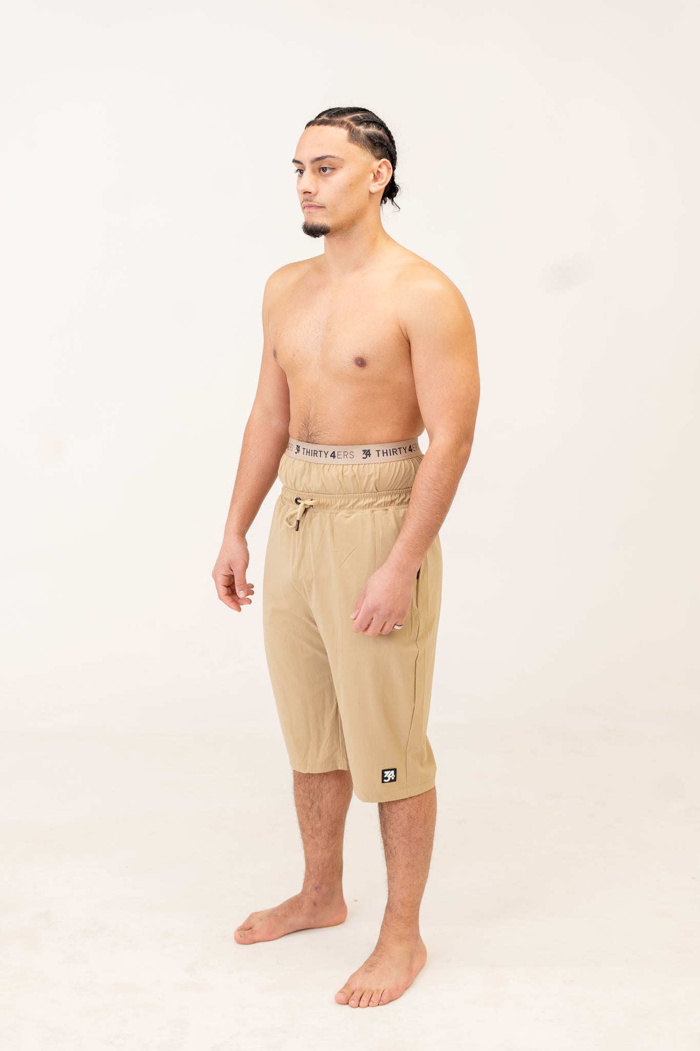 SHORT DE BAIN AWRA - ÉDITION SABLE
